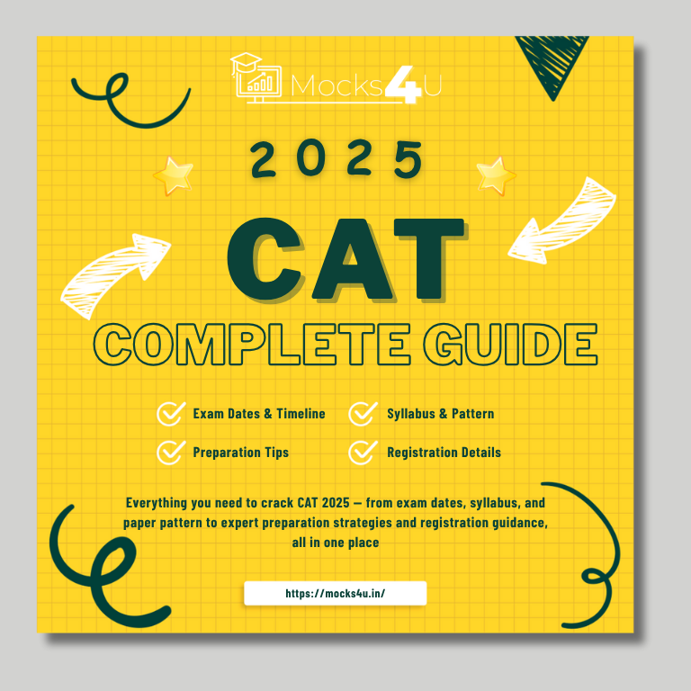 CAT 2025 complete guide with exam dates, syllabus, pattern, preparation tips, and registration details